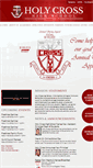 Mobile Screenshot of holycrosshs.com